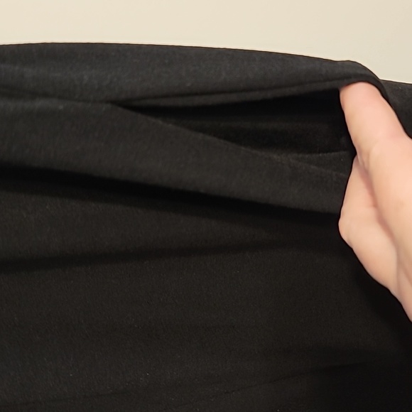 Unbranded Jumpsuit Women's Large Black Spaghetti Straps Knit Wide-Leg Loungewear - Picture 4 of 9